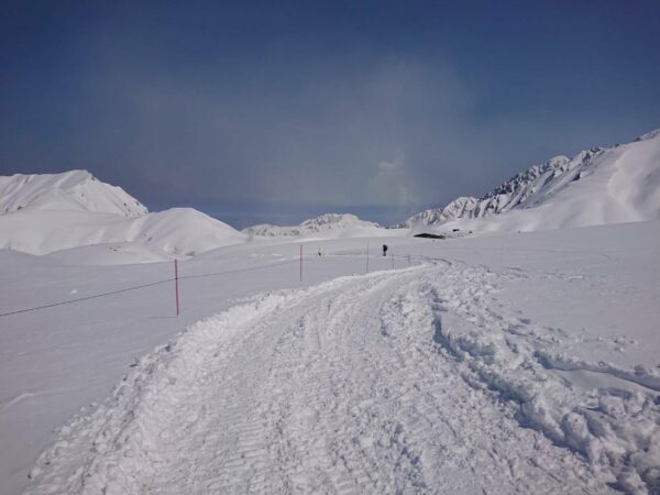 立山黑部.雪之大谷.雪壁.阿爾卑斯山脈.雪壁散策.夏雪